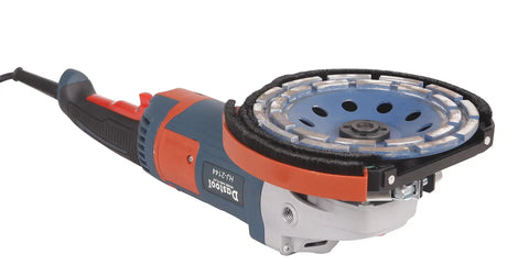 7 Inch Angle Grinder Dust Shroud With Flush Edge For Clean Grinding Universal Fit For Most 7 Inch Grinders Efficient Dust Collection Removable Edge For Flush Surfaces Durable Construction For Pro Work