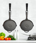 Heavy Duty Wall Hook Set For Hanging Coats, Backpacks, Pans, And Garage Gear, Extra Large Zinc Alloy Wall Mount Hooks, Beefy, Ultra Strong And Rust Resistant, 3X To 4X Size And 10X Load Bearing, Black Finish holding pans in kitchen