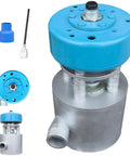 Beast 500W Micro Hydroelectric Turbine Generator For Outdoors Portable Water Turbine Power Station with blue top and fittings