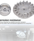 Beefed Up Aluminum Alloy Generator Flywheel Replacement For ET950 ET650 Portable Generators showcasing corrosion resistance