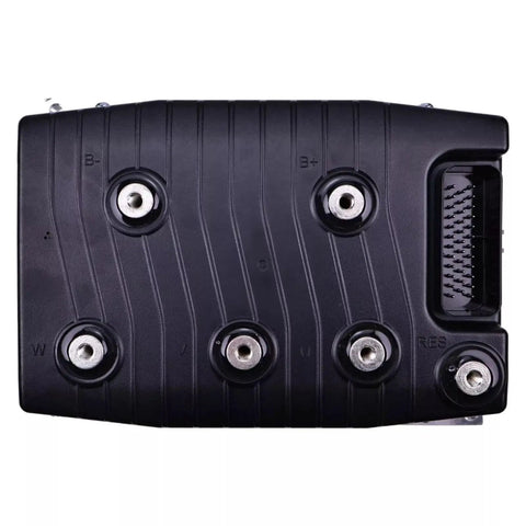 Heavy Duty 48V 235A DC Motor Controller For Cars Slick Boost Driver Upgrade showing connection points and compact design.