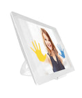 Side view of Hands Free Z Wave Gesture Controller for Smart Homes, No Touch Swipe Pad That Recognizes Six Gestures