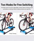 Indoor Bike Trainer Stand For Home Cycling Heavy Duty Aluminum Alloy Frame With ABS Roller Detachable Training Platform