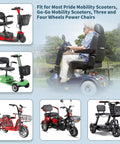 Various Pride mobility scooters and power chairs models suitable for Ignition Switch With Key For Mobility Scooter Replacement.