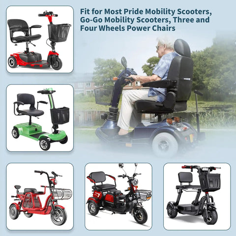 Various Pride mobility scooters and power chairs models suitable for Ignition Switch With Key For Mobility Scooter Replacement.