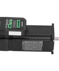 Built Different Integrated Closed Loop Stepper Motor With Zero Drama Thermal Management and Rock Solid Step Accuracy for Serious Engineering Applications and Pro Motion Projects, side view showing control panel and specifications.