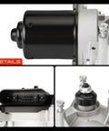 Bulletproof Front Side Windshield Wiper Motor With 4 Plus 8 Pin Connector For Ford F150 Explorer Mustang close-up details
