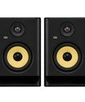 Rokit 5 G5 Studio Monitor Pair With Class D Power Amps, 1 Inch Silk Dome Tweeter, visible front view