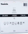 Packaging of 16 Inch Diamond Blade Segmented Dual Purpose For Concrete And Asphalt with detailed information and safety icons
