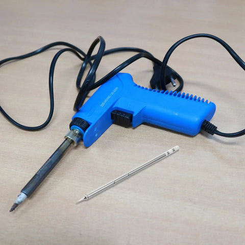 Copper Soldering Iron Tip With Quick Heat For Electronics Soldering Station Long Conical Fine Tip With Precise Temperature Control Great For PCB Repair And Tip Replacement, silver tip