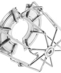 Robust Fire Sprinkler Guard 2 75 Inch Universal Head Cover KnockOut Bump Shield in stainless steel for protection