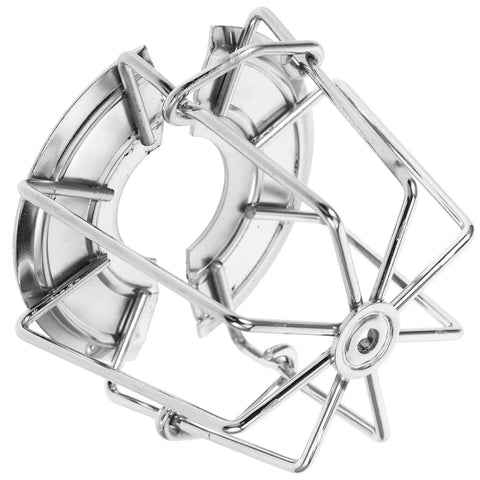 Robust Fire Sprinkler Guard 2 75 Inch Universal Head Cover KnockOut Bump Shield in stainless steel for protection
