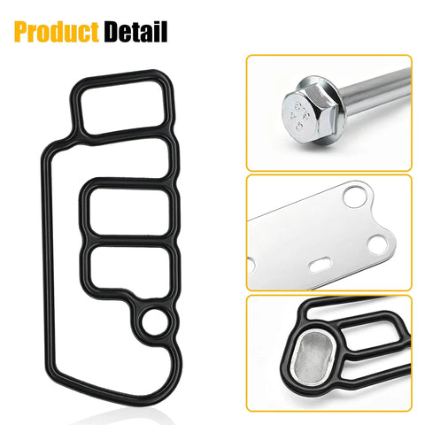 VTEC Solenoid Gasket Filter Kit For 3.5L V6 Honda Odyssey Pilot Accord Crosstour RDX And Acura 2003 2015 gasket and bolts