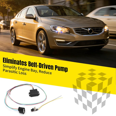 Volvo Electric Power Steering Controller Kit Replacement for C30 S40 V50 C70 2005 2013 and S60 V60 V70 XC60 XC70 S80 2010 2015 shown