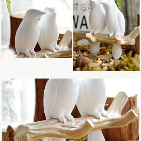Slick Wall Mounted Hooks For Coats Keys Hats And Towels Housing A Rad Bird Motif Hella Sturdy Home Organization For Your Entryway Mudroom Or Hallway Nook, featuring two white birds on a branch.