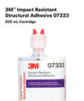 Impact Resistant Structural Adhesive 07333, Two-Part Epoxy for Automotive OEM Repair, 200 mL Cartridge