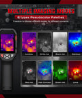 Pro Grade 240x240 Thermal Imaging Camera Handheld Infrared Scanner For HVAC Pros And Home Inspectors with palette options