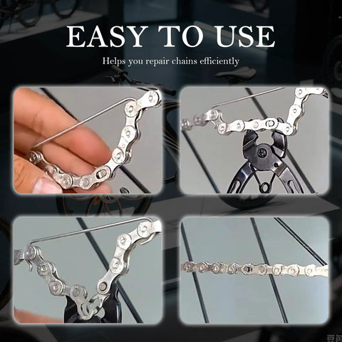 2 In 1 Bike Chain Tool With Return Spring Two Way Arc Snap Design For Quick Dismantling And Installing Master Link Pliers