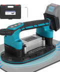 2 In 1 Tile Install Tool For 18V Battery Powered Handheld Tiling Vibrator With Enlarged Suction Cup on tile with case