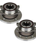 Wheel Bearing And Hub Assembly 5 Lug With Abs For VW Jetta Beetle Golf GTI Passat Tiguan And Audi A3 TT CC Front Left And Right 2 Pack