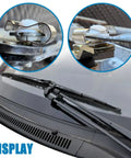 Display of 2PCS Windshield Wiper Linkage Clip And Bushings Set To Secure The Connecting Rod And Prevent Popping Out with clips close-up