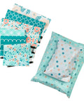 Heavy Duty Poly Mailers Self Seal Shipping Bags 2.3 Mil With Floral Blue Pink Flower Dot Plaid Designs 6x9 And 10x13 Inches 80 Pack