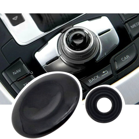 Drop In Navigation Button Joystick Center Console Cover For Audi A4 A5 A6 Q5 Q7 S4 S6 A8 S8 2004 To 2015 Replacement Knob