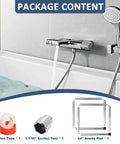 Forty Four Inch Flexible Magnesium Anode Rod For Hot Water Heaters with Teflon tape and 1-1/16 inch socket tool package