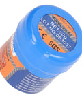 Premium No Clean Solder Paste Sn63 50g container showing label details for SMT PCBA LED Electronics Repair And Assembly