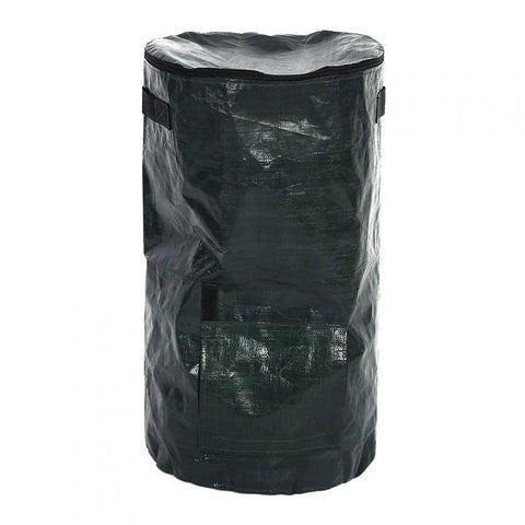 Collapsible Compost Bag For Organic Waste Kitchen And Garden Use Large Capacity Eco Friendly PE Material With Side Window