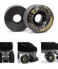Outdoor Roller Skate Wheels 32x58mm 90A Black 4 Pack For Park Ramps Street Bowls And Outdoor Quad Skating Durable Urethane