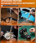 All In One Magnetic Screwdriver Set Saker 66 In 1 used for glasses, electronics, watches, cameras repair