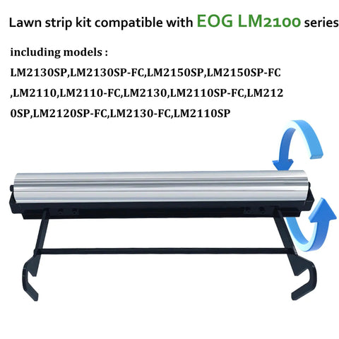 Stainless Steel Mower Striping Kit For 21 Inch Walk Behind Mowers Compatible With EGO 21 Inch Models with roller and frame