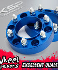 1.5 Inch Wheel Spacers Set Of 4 For 6x139.7mm Bolt Pattern 6 Lug Hubs Hub Centric 106mm Bore With 12x1.5 Studs