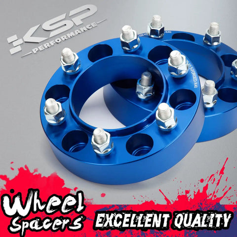 1.5 Inch Wheel Spacers Set Of 4 For 6x139.7mm Bolt Pattern 6 Lug Hubs Hub Centric 106mm Bore With 12x1.5 Studs