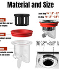 Odor Proof Floor Drain With Backflow Preventer And Magnetic One Way Drain Valve For 1.5 To 2.0 Inch Pipes, material details.
