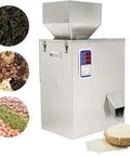 Straight Up Reliable Automatic Powder Filling Machine With Smart Digital Weighing And Slick Vibration Feeding For Grains Flour Beans Quiet Operation Heavy Duty Workhorse with digital scale and removable hopper.