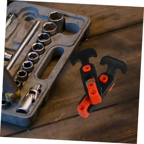 Heavy Duty T Handle Hood Latch Kit For Cars Replacement Rubber Material Hasp Latch For TJ Jeeps Keeps Hood Steady Reduces Vibration