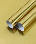 Gold self adhesive wallpaper peel and stick metallic contact paper for walls and surfaces waterproof DIY decor easy to cut backing