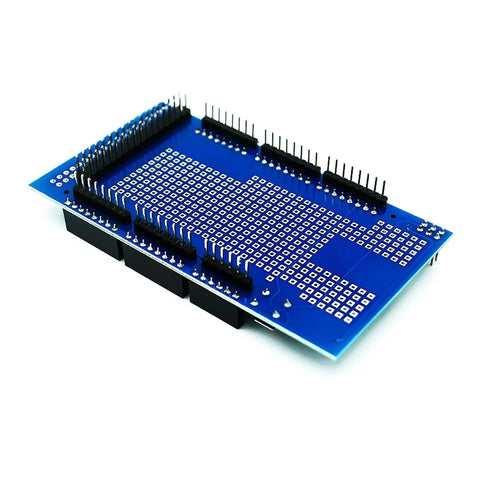 Prototype Shield With Breadboard For Mega Due Giga Solderable PCB Proto Shield Expansion Board with flexible solder pad grid