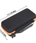 Hard Carrying Case Replacement for WORX WX081L WX082L ZipSnip Cordless Scissors Tool, 24x11x7cm water resistant case with handle.
