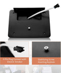 Digital Control Panel Replacement for MB Electric Smokers Fits 20071117, back view with 4-pin plug and screw keyhole