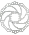 Dialed In Mechanical Disc Brake Set For Hardtail And Full Suspension Mountain Bikes With 160Mm Rotors Front Rear Kit With Steel Ball Levers, silver 160mm rotor.
