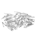 Pro Grade Watch Repair Kit With 100 Pcs 0.9mm Winding Stems And Movement Accessories showcasing 100 steel stems for repairs.