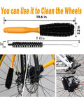 10 Piece Bicycle Cleaning Kit with chain cleaner and detail brush for MTB, road riders, dirt jumpers, BMX crew and cyclists cleaning wheels