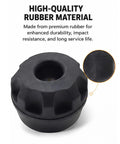 Rubber Bumper For RN46 SF150C Coil Fed Roofing Nailer Replaces 149803 191777 Piston Repair Kit close-up showing rubber texture