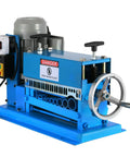 Industrial Auto Wire Stripping Tool Workhorse with 11 Channels and 10 Blades, heavy-duty aluminum, crank and drill driven