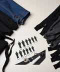12Pcs Black Zipper Pull Replacement Kit With Instant Fix Sliders for Coats Jackets Luggage and Backpacks Universal Zipper Repair Set