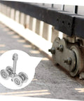 Heavy Duty Sliding Door Track Roller And Gate Wheel for smooth replacement in industrial doors, sturdy steel installed on gate