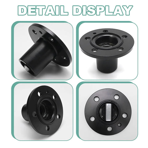 Two Pack 428 Locking Hubs For 4WD Ford Ranger 1983 To 1997 And Mazda Navajo 1991 To 1994 Replaces 29071 428 No Fuss Easy Install